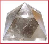Crystal pyramid Vastu remedy plate